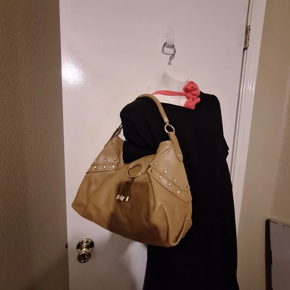 Cole Haan Tan Leather Shoulder /Satchel Handbag